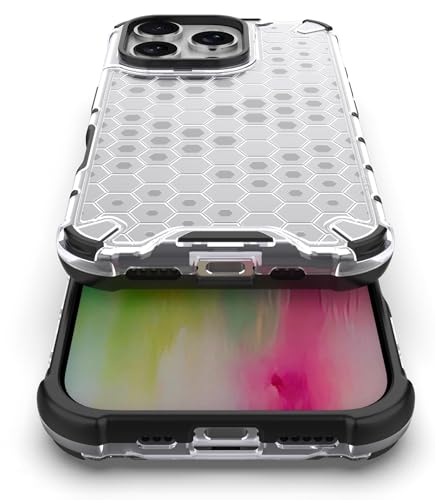 Image of Glasgow Back Case Cover Designed for [ Apple iPhone 16 Pro ] (Stylish Look | Shock Proof) - Transparent