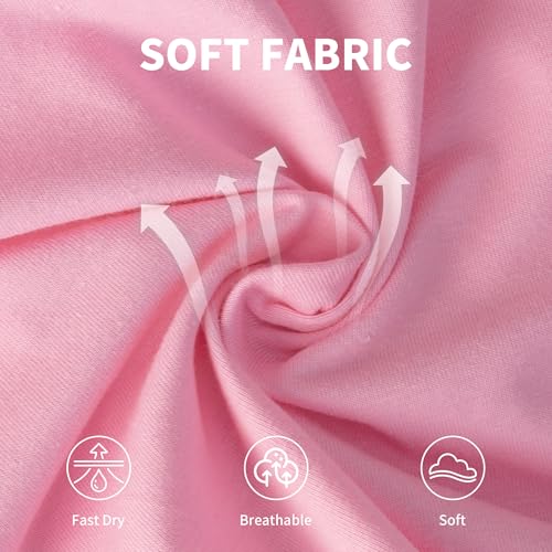 Men's Boxers Shorts, Moisture-wicking Cotton Underwear, Tagless Design with ComfortFlex Waistband, Vibrant 4-Pack4