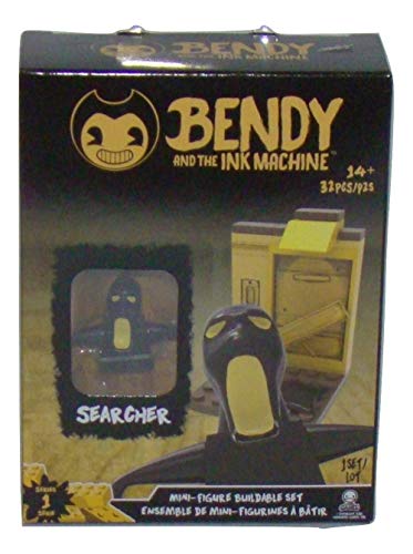 Basic Fun Bendy and The Ink Machine Mini Figure Searcher Buildable Set