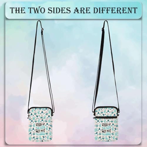 MEIKIUP POTS Awareness Crossbody Bag Dysautonomia Gift POTS Syndrome Gift Dizziness Awareness Bag3