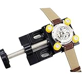 HomDSim B&Y Adjustable Metal Watch Case Holder Tool & Watchmaker Tool