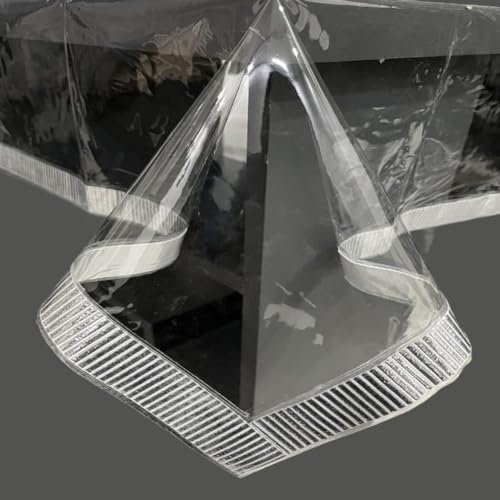 Homerz Modern Transparent Table Cover, Waterproof, Thick and Durable (Crystal_Silver,45x72inch) (B0CT3M8V8W) Amazon Price History, Amazon Price Tracker