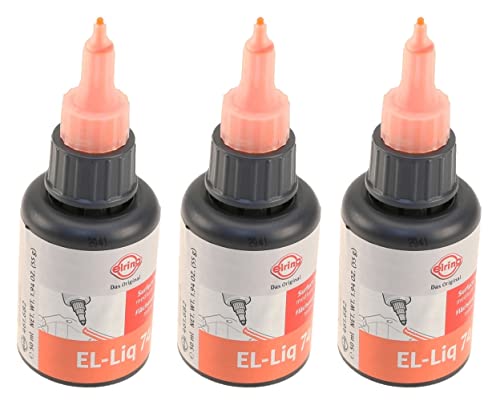 Elring 3 x 50ml Bottle Sealing Compound EL-Liq 74 for Benz Volkswagen Volvo
