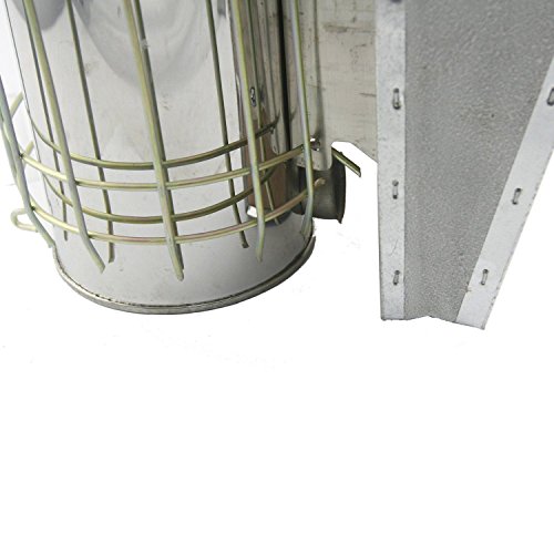 HanSemay Edelstahl Smoker Imkerei, Smoker Imkereibedarf Elektro Smoker Imkerpfeife Bienen Tool (236) – Bild 6