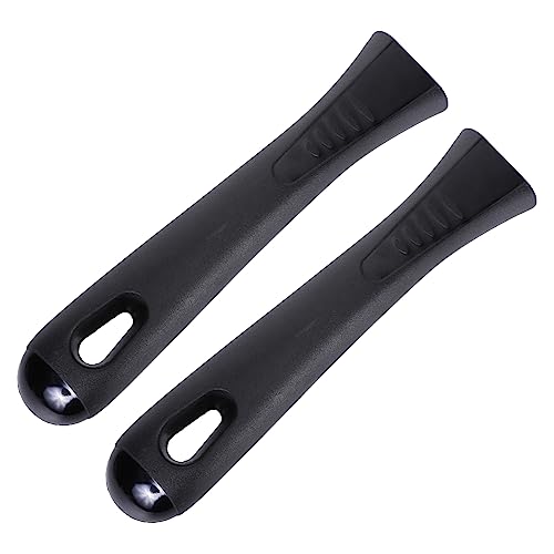 Alipis 2 Piezas Mango para Sartén Doble Orificio Resistente al Calor Reemplazo Ergonómico para Ollas y Sartenes de Práctico y Duradero