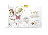  Meine eigenen Engel Postkartenblock: 30 Postkarten zum Kolorien & Verschicken (monbijou)