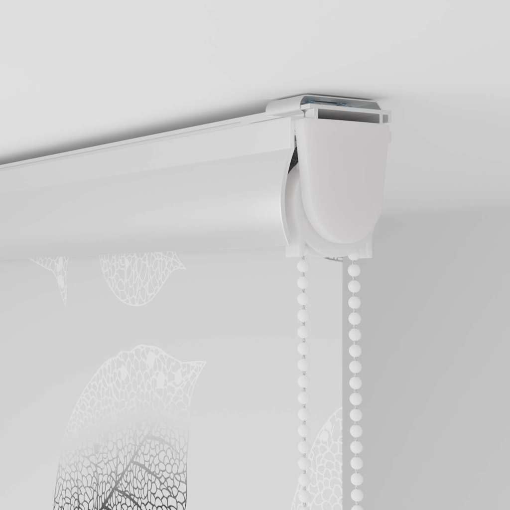 Duschrollo, wasserdicht, Kassette, 156 cm | PEVA-Material, Decken- oder Wandmontage, höhenverstellbar, Kindersicherung
