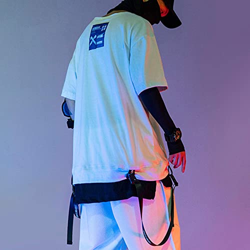 XYXIONGMAO Shirt Techwear Shirts Streetwear Men Tactical Japanese Hip Hop Anime Mens Graphic Gothic Tees4