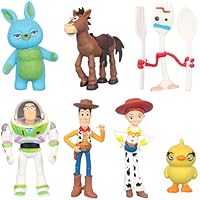 Mini Figuras Set, 7 Piezas Toy Figuras Decoración para Tartas,