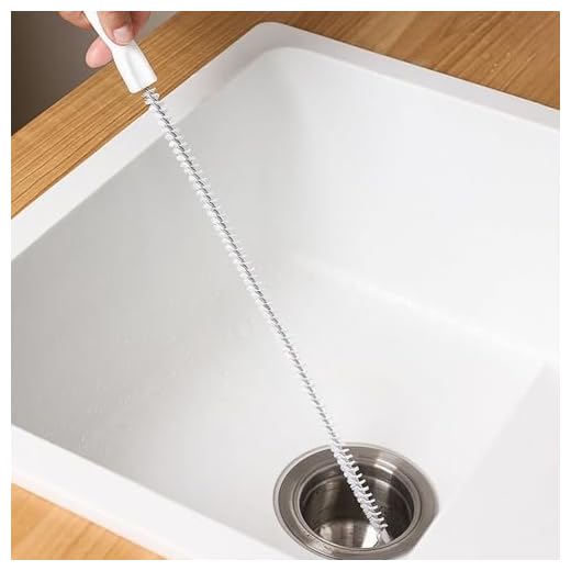 Flexible Drain Snake Cleaner Brush - Reusable Pipe Clog Remover Tool for Sink, Shower & Bathtub, Effective Hair & Debris Cleaning Accessory