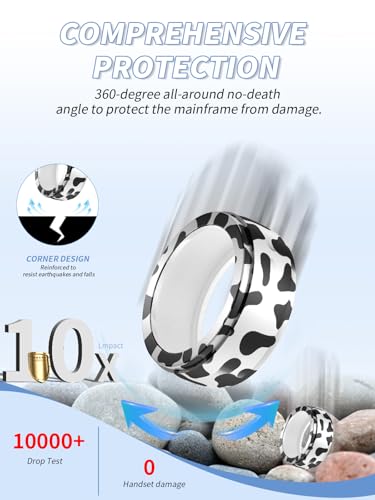 Funda protectora OURA Ring 4 ligera y resistente con diseño de flores 6