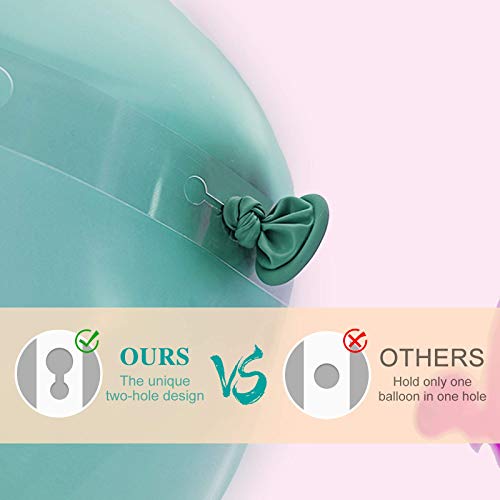 Image of 12 Rolls Balloon Arch Tape, 131.2 Feet Tape Strip with Holes, 400 Removable Dots for Party Decorations, Birthday, Wedding, Baby Shower, Christmas, Halloween, Thanksgiving