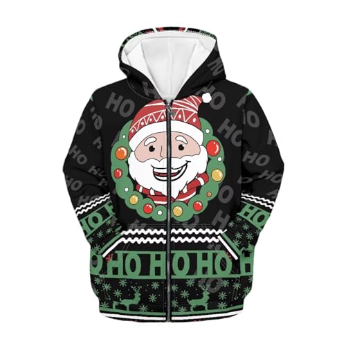 Sweatshirt with Pocket for Kids Warm Zip Up Hoddies Casual Coat Top Stretch Sweatshirt Hoddies for Boys Girls