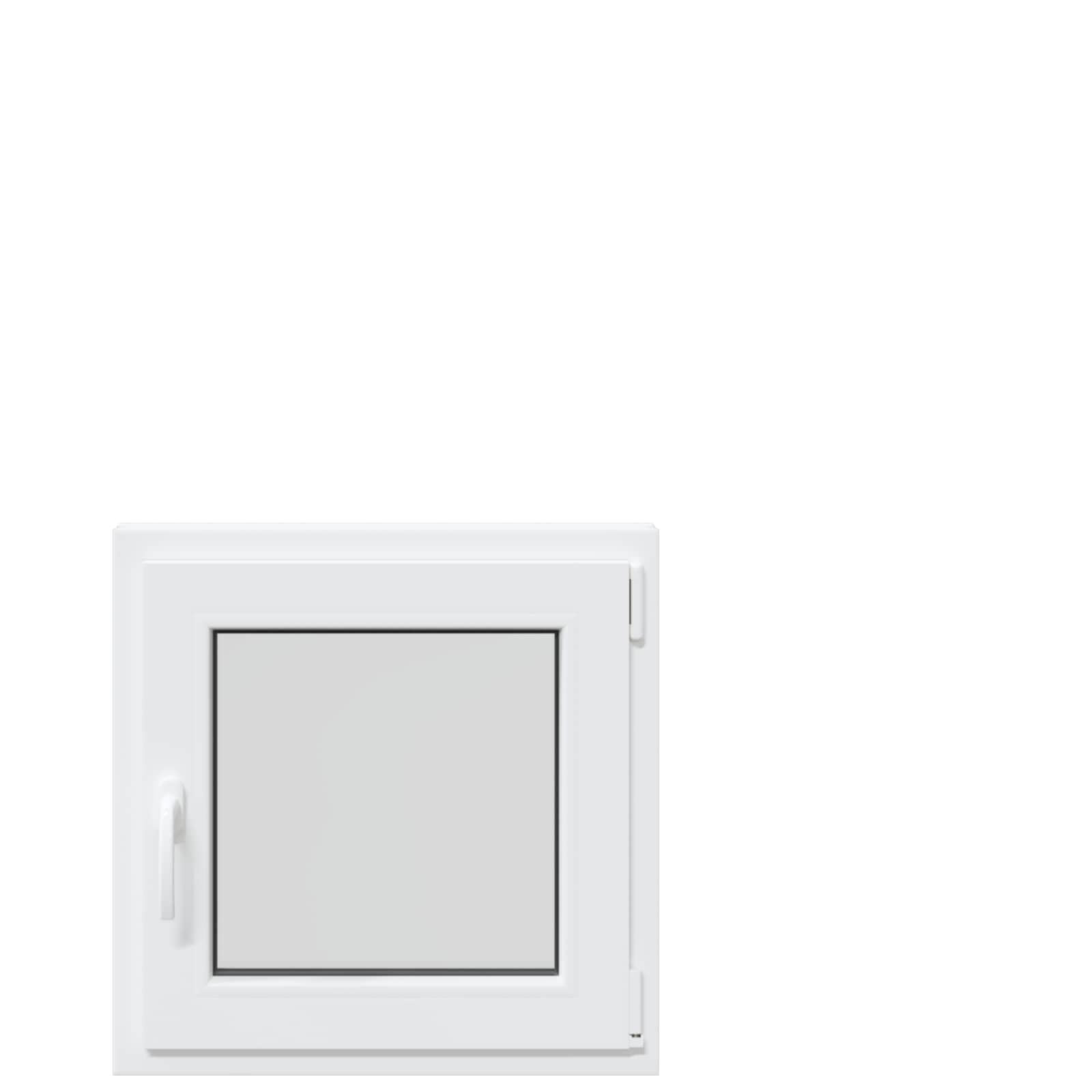 vidaXL Basement Window RISOR 70 x 70 cm PVC and Glass