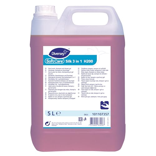 Soft Care Silk 3En1 H200 gel douche shampoing et savon mains doux