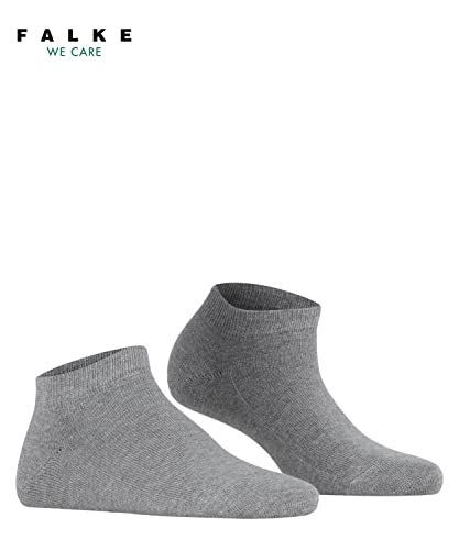Image of FALKE Women's Family Cotton Sneaker Socks, Greymix, 8-10.5