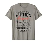 Vintage 1950s Built in The 50s Fifties Funny Birthday T-Shirt