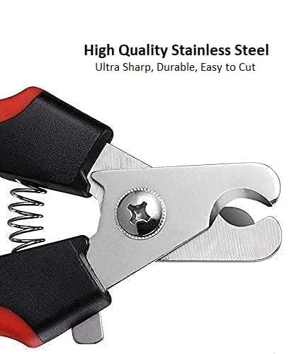 Wagmart Professional Dog, Pet, Cat Animal Nail Cutter, Clipper, Trimmer, Filer, Grinder, for Small, Large Medium Dogs, Puppies, Cats, Kitten Claw Grooming Tool Set (Nail Clipper) 4