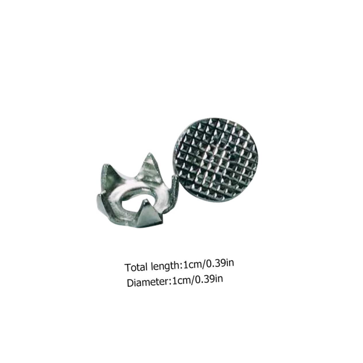 Veemoon Ice Spiked Shoe Nails 20pcs Anti-Skid Grippers Wear-Resistant Ice Ground Nails for Outdoor Workers