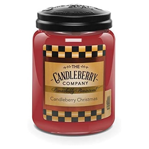 Candleberry Christmas 26 oz. Large Jar Candleberry Candle Cover