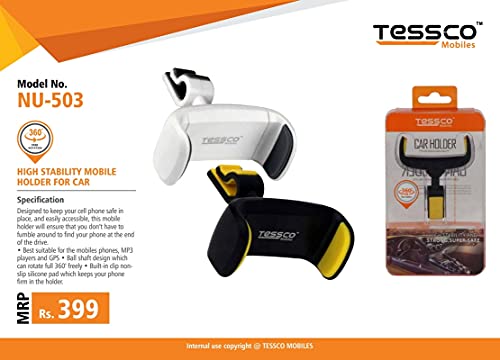 Image of Tessco NU-503 The 360 High Stability Car Holder - (Green)