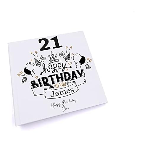 Personalised Any Age Birthday Photo Album Cover