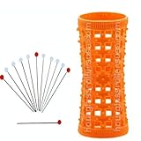 Hourglass Hair Rollers - Orange