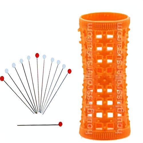 Hourglass Hair Rollers - Orange