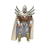 Boss Fight Studio Legends of Lucha Libre Premium Laredo Kid Action Figure – Highly Articulated Figurine with Accessories - Removable Soft Goods Cape, Alternate Hands & Head, and Removable Gear – 1:12