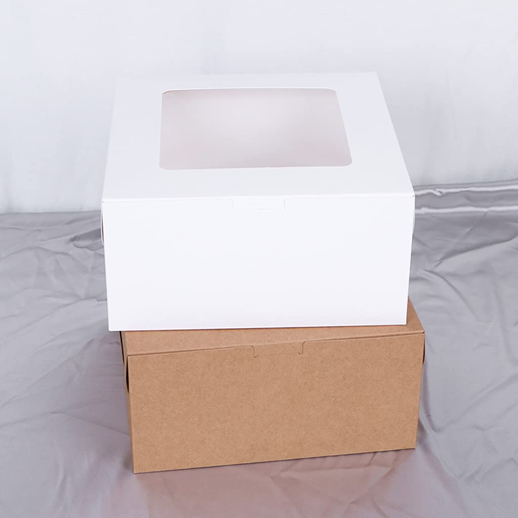 Lot de 4 moules à cupcakes respectueux de l'environnement, non toxiques, en papier kraft solide et résistant pour cupcakes - 25,4 x 25,4 cm