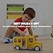 Nicmore School Bus for Toddlers: Musical Toy With Lights, Sounds & 5 Figures for Ages 1-4 | 1st 2nd Birthday Gifts for Kids 18 Months+