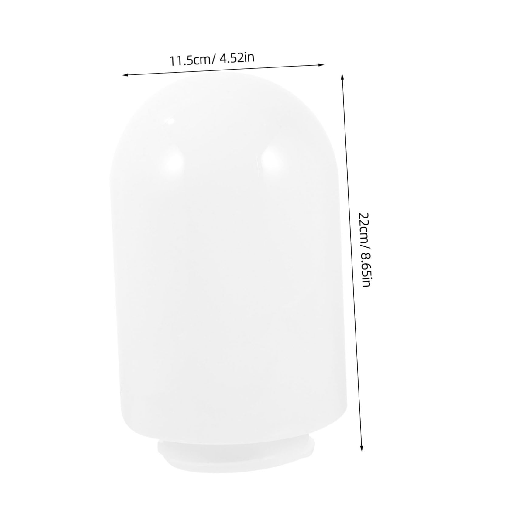 Holibanna Outdoor Post Lamp Shade Replacement Durable Globe Light Cover for Patio Lamps Easy Installation Weather Resistant for Various Outdoor Lighting Needs