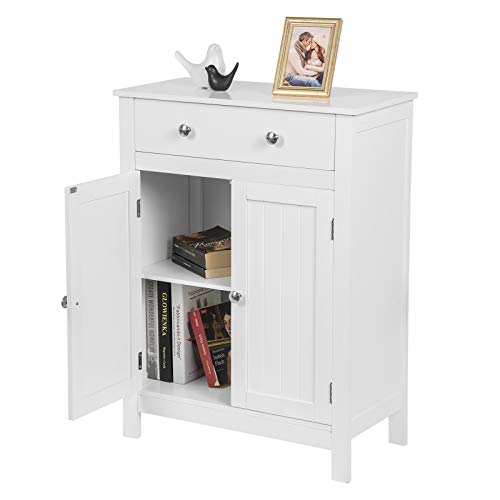 EUGAD 0128WY Badschrank Badzimmerschrank Küchenschrank Beistellschrank...