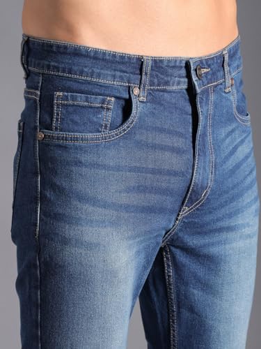 Image of HIGH STAR Men's Mid Rise Regular Jeans