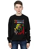DC Comics Boys Justice League All American Comics Issue 16 Cover Sweatshirt Black 9-11 Years