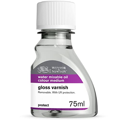 Winsor & Newton 2621721 Artisan Öl - Firnis für wassermischbare Ölfarben - Glanz Firnis, 75ml Flasche