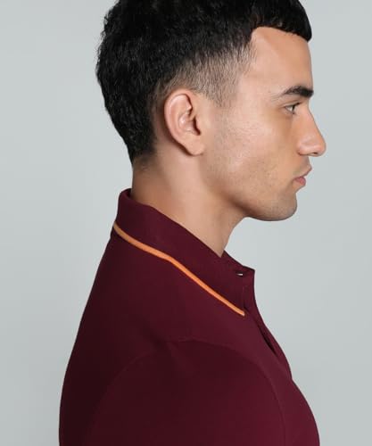 Image of Puma Men's Solid Slim Fit T-Shirt