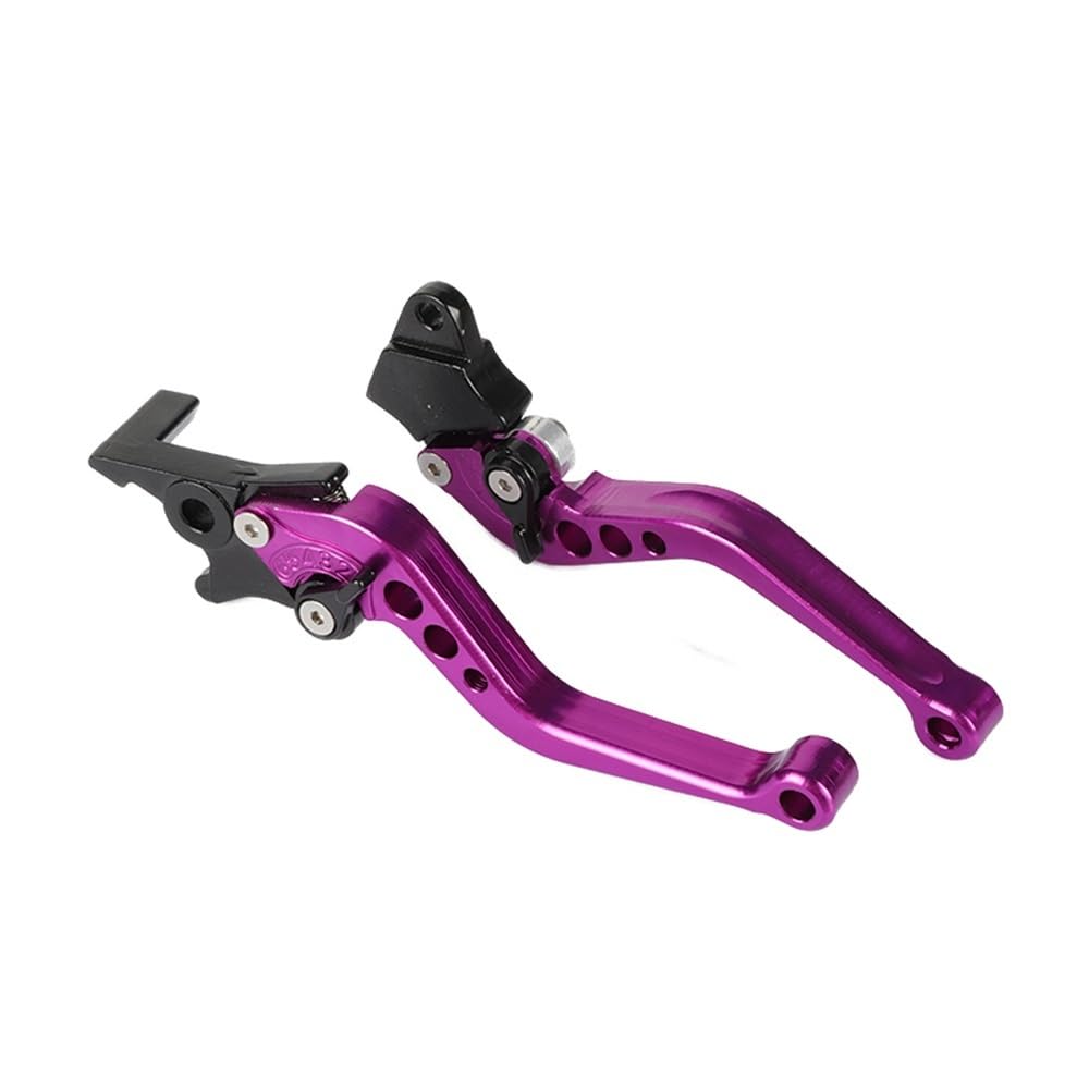 Ltczgrci Violet Motorbike Brake Levers Motorbike Parts Adjustable Clutch Brake Handle Drum Lever For