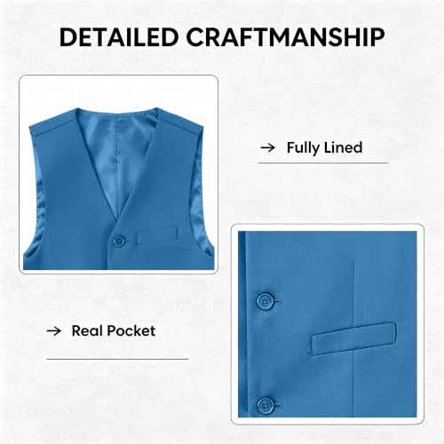 Image of Kids Vest for Boys Formal Suit Vests