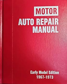 Hardcover MOTOR Auto Repair Manual 1967 - 1973 Models - 4th Edition Book