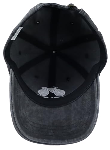 Cyclist Hat for Men Women, Classic Adjustable Cotton