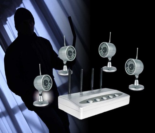 Radio USB Thumbsup? Erwachungs Sistema con 4 Cámaras