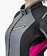 SHIMA RUSH Motorrad Jacke Damen mit Protektoren Mesh | AIRFORCE Rückenprotektor | Sommer Luftig Motorradjacke Wasserdicht Motorradkombi Motorradhose Touren (Schwarz, Frauen, Textilejacke, Größe M)