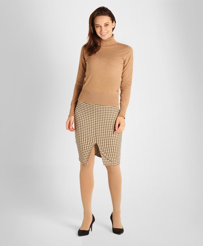 ®BeFit24 Collant a compressione graduata (18-21 mmHg, 90 Denari, Classe 1) da donna - I migliori collant per volo aereo - Ottime per gravidanza, trombosi, vene varicose