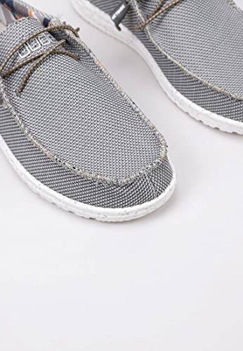 Image of HEYDUDE Men's Wally Sox | Retired Men's Shoes | Men's Lace Up Loafers | Comfortable & Light-Weight