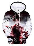 AMOMA Anime Attack On Titan 3D Printed Unisex Hoodie Pullover Eren Mikasa Ackerman Cosplay...