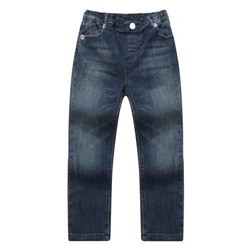 Richie House Little Girls' Denim Pants