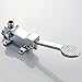 Produktbild AXWT Heiß und Kalt Modelle Fußschalter verdicken Stand-Montage-Hahn-Hahn-Pedal Taps Fußventil Schalter, for Badezimmer-Wäsche-Bassins in Krankenhäusern, öffentlichen Plätzen Faucet