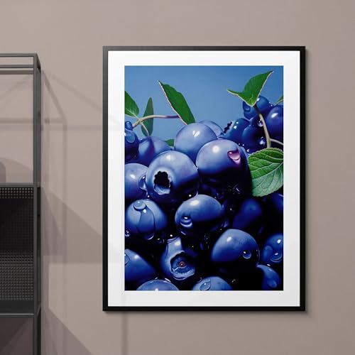 Affiches alimentaires colorées et peinture d art de cuisine moderne sur toile 80x120cm