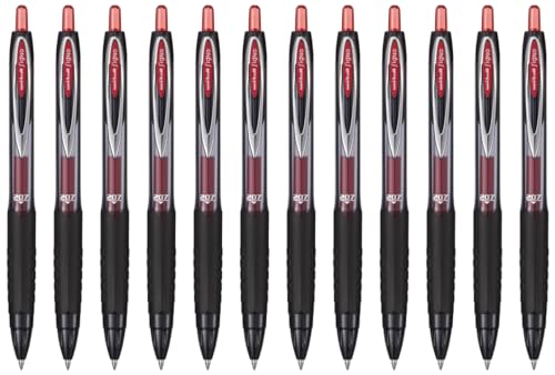 Bolígrafo Uni-Ball Signo UMN-207E rojo 0.7 mm x12 miniatura 4
